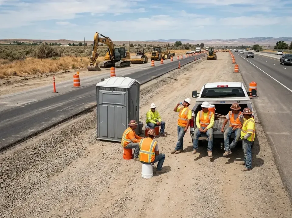 highway-road-construction-crew-007 — frequently asked questions, Porta Potty and Restroom Rentals in Dunean, SC
